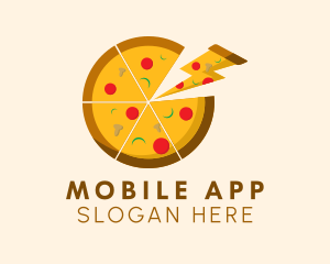 Pizza Slice Restaurant Logo