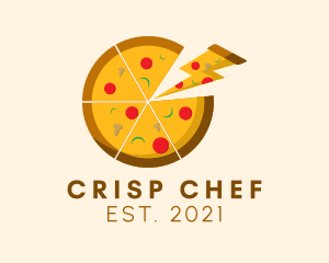 Pizza Slice Restaurant logo design