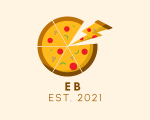Cuisine - Pizza Slice Restaurant logo design