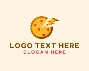 Pizza Slice Restaurant Logo