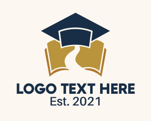 Studying - School Education Academy logo design