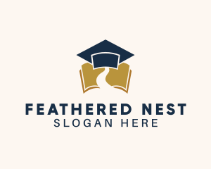 Feathers - School Education Academy logo design