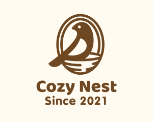 Nest - Finch Bird Nest logo design
