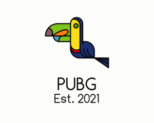 Child - Artistic Fancy Toucan Bird logo design