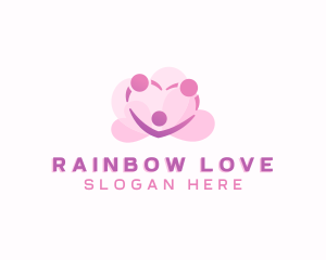 Family Orphanage Love logo design