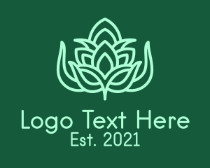 Green - Green Botanical Herb logo design