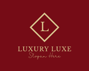 Gold Elegant Jewelry logo design