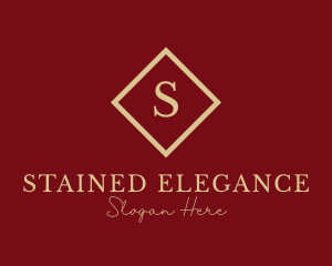 Gold Elegant Jewelry logo design