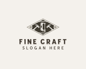 Woodworking Handyman Tools logo design