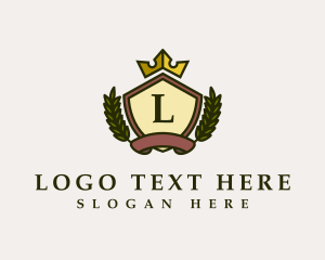 Sigil - Royal Shield Crown logo design