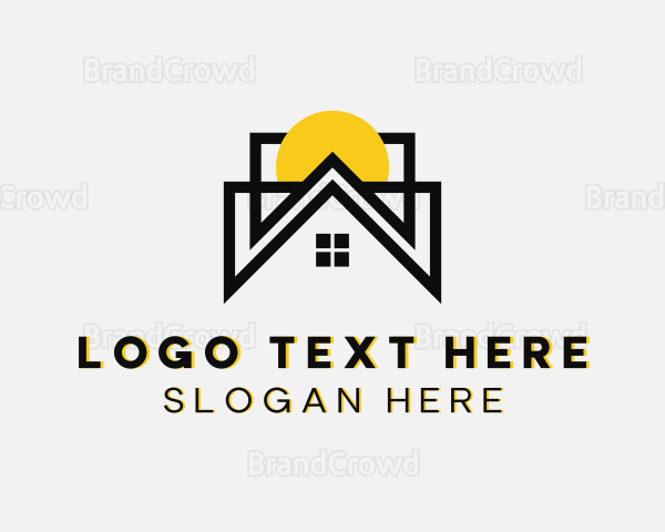 Residential Roof Property Logo