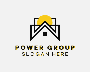 Residential Roof Property Logo