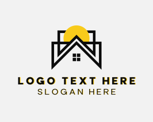 Residential Roof Property Logo