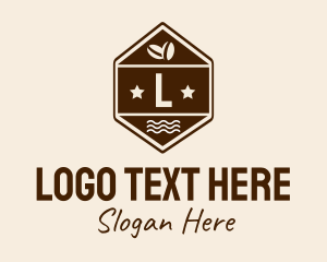 Beans - Vintage Cafe Lettermark logo design