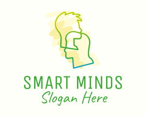 Connected Minds Therapy logo design