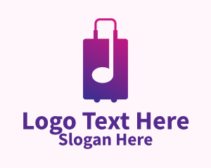 Travel Luggage Note  Logo