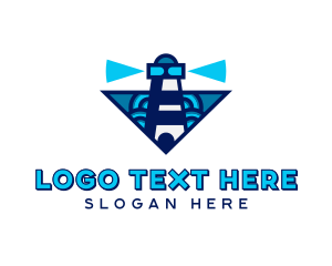 Coastal - Coastal Lighthouse Beacon logo design