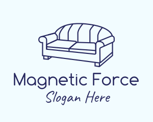 Monoline Sofa Furniture logo design