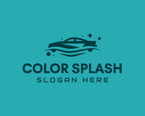 Auto Wash Sedan Detailing logo design