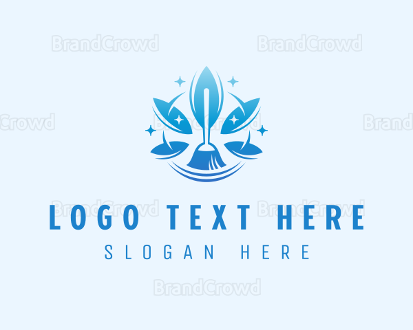 Eco Housekeeping Broom Logo