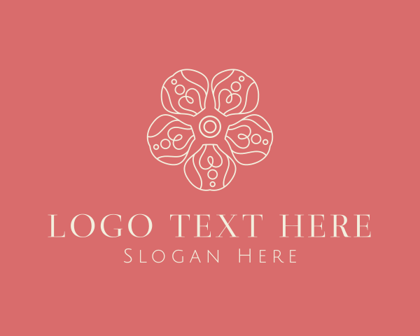 Florist - Organic Flower Petal logo design