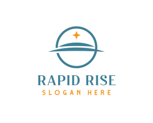 Business Star Rise  logo design