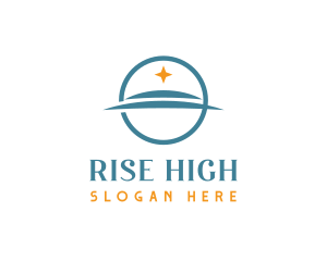 Business Star Rise  logo design