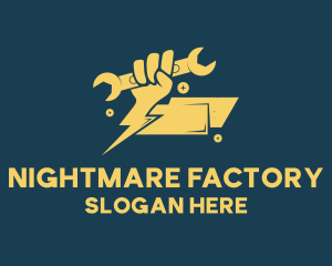 Lightning Power Tools  logo design