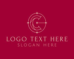 Elegant Mystic Letter C logo design