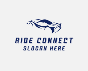 Rideshare - Racing Car Vehicle logo design
