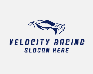 Racing Car Vehicle logo design