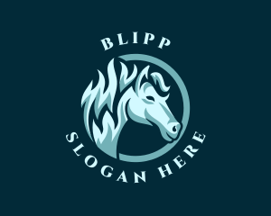 Wild Horse Mustang Logo