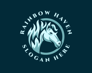 Wild Horse Mustang logo design