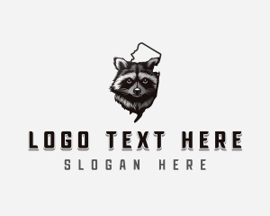 American Badger - Wildlife Raccoon Critter logo design