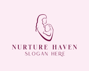 Postpartum - Childcare Family Planning logo design