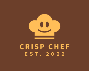 Smile Chef Hat Restaurant logo design