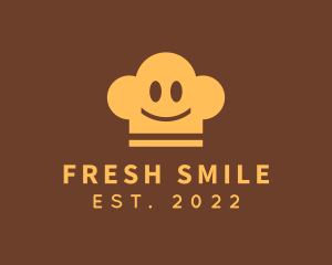 Smile Chef Hat Restaurant logo design