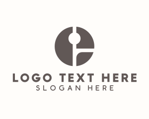 App - Geometric Media Organization logo design