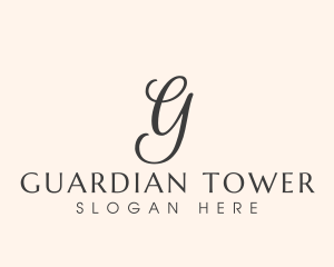 Stylish Luxurious Spa logo design