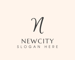 Stylish Luxurious Spa logo design