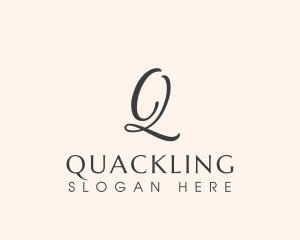 Stylish Luxurious Spa logo design