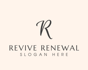 Stylish Luxurious Spa logo design