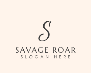 Stylish Luxurious Spa logo design