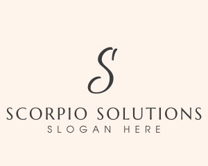 Stylish Luxurious Spa logo design