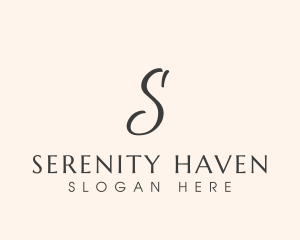 Stylish Luxurious Spa logo design