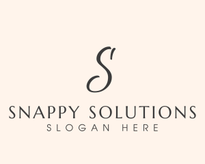 Stylish Luxurious Spa logo design