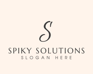 Stylish Luxurious Spa logo design