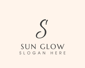 Tanning - Stylish Luxurious Spa logo design