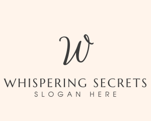 Stylish Luxurious Spa logo design