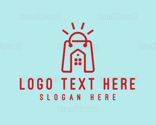 Mall Shopping Bag Logo